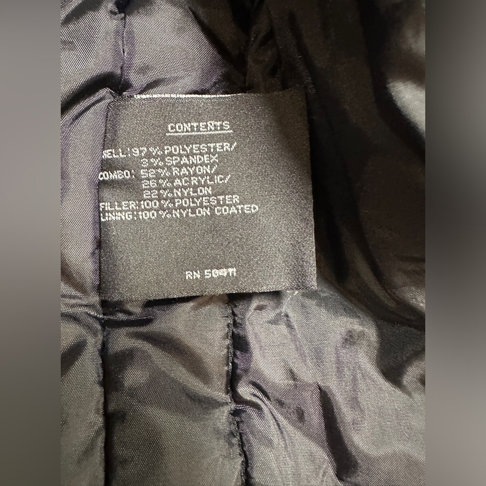 Fleet Street Purple Faux Suede Coat With Detachable Hood Women's Size Medium - Picture 6 of 16